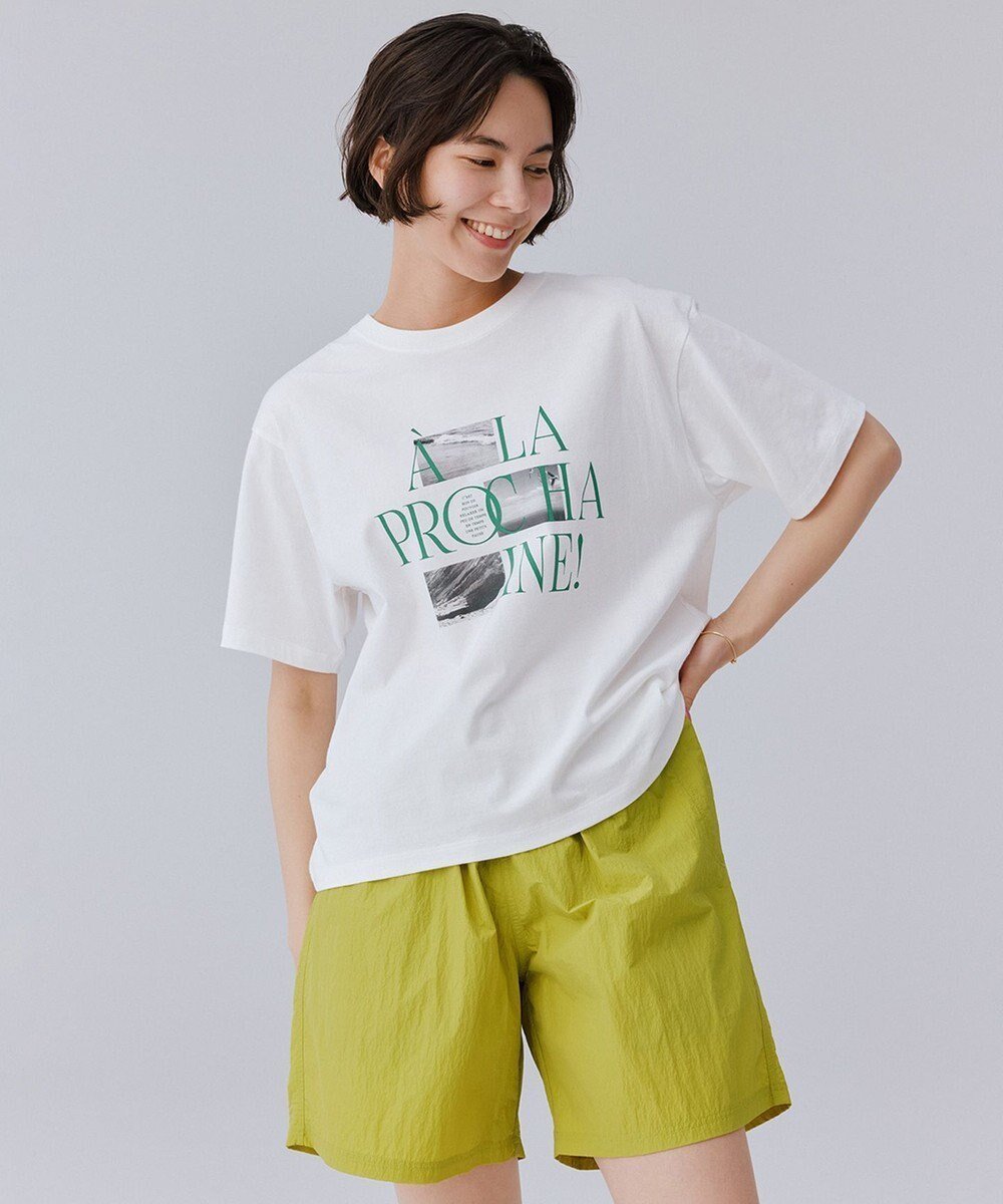 【アンフィーロ 自由区/UNFILO】の【洗える/抗菌防臭】CLEAN Tee 人気、トレンドファッション・服の通販 founy(ファニー) 　ファッション　Fashion　レディースファッション　Fashion for Women　トップス・カットソー　Cut & Sew Tops　シャツ・ブラウス・オフィスカジュアル　Elegant Blouses & Button-Ups　ロングTシャツ・Tシャツ　Longline T-Shirts & Tees　カットソー・ベーシックTシャツ　Cut-and-Sewn Tops / Stretch Tees & Basics　春　Spring　洗える　Machine Washable　カットソー　Cut and Sewn Top　クロップド　Cropped, Short Length　グラフィック　Graphic, Graphic Design　抗菌　Antibacterial, Bacteria-Resistant　バランス　Balance, Style Balance　フロント　Front, Front Design　S/S・春夏　SS, Spring/Summer, Warm Season　夏　Summer　 other-1|ID: prp329100004541505 ipo3291000000032343965