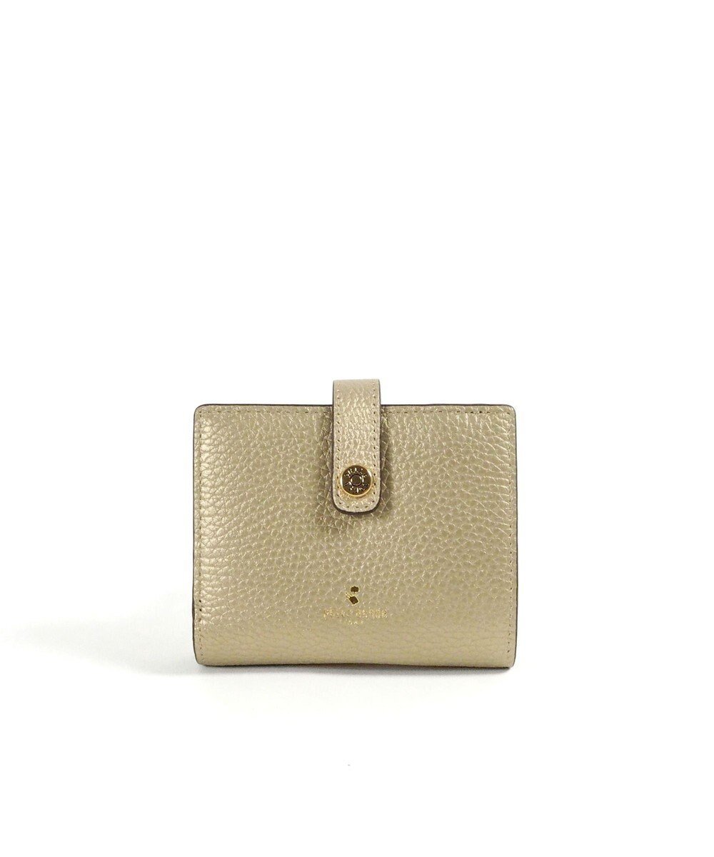 【ペレボルサ/PELLE BORSA】の二つ折り財布 Reinette Goods レネットグッズ 4761 インテリア・キッズ・メンズ・レディースファッション・服の通販 founy(ファニー) 　ファッション　Fashion　レディースファッション　Fashion for Women　ミニ財布・二つ折り財布　Wallets & Card Cases　コンパクト　Compact, Small Size　コンビ　Combo, Combination Style　センター　Center, Center Line　財布　Wallet, Purse　バランス　Balance, Style Balance　ボックス　Boxy, Box Shape　ポケット　Pocket, Pocket Detail　ゴールド|ID: prp329100004541509 ipo3291000000033183368