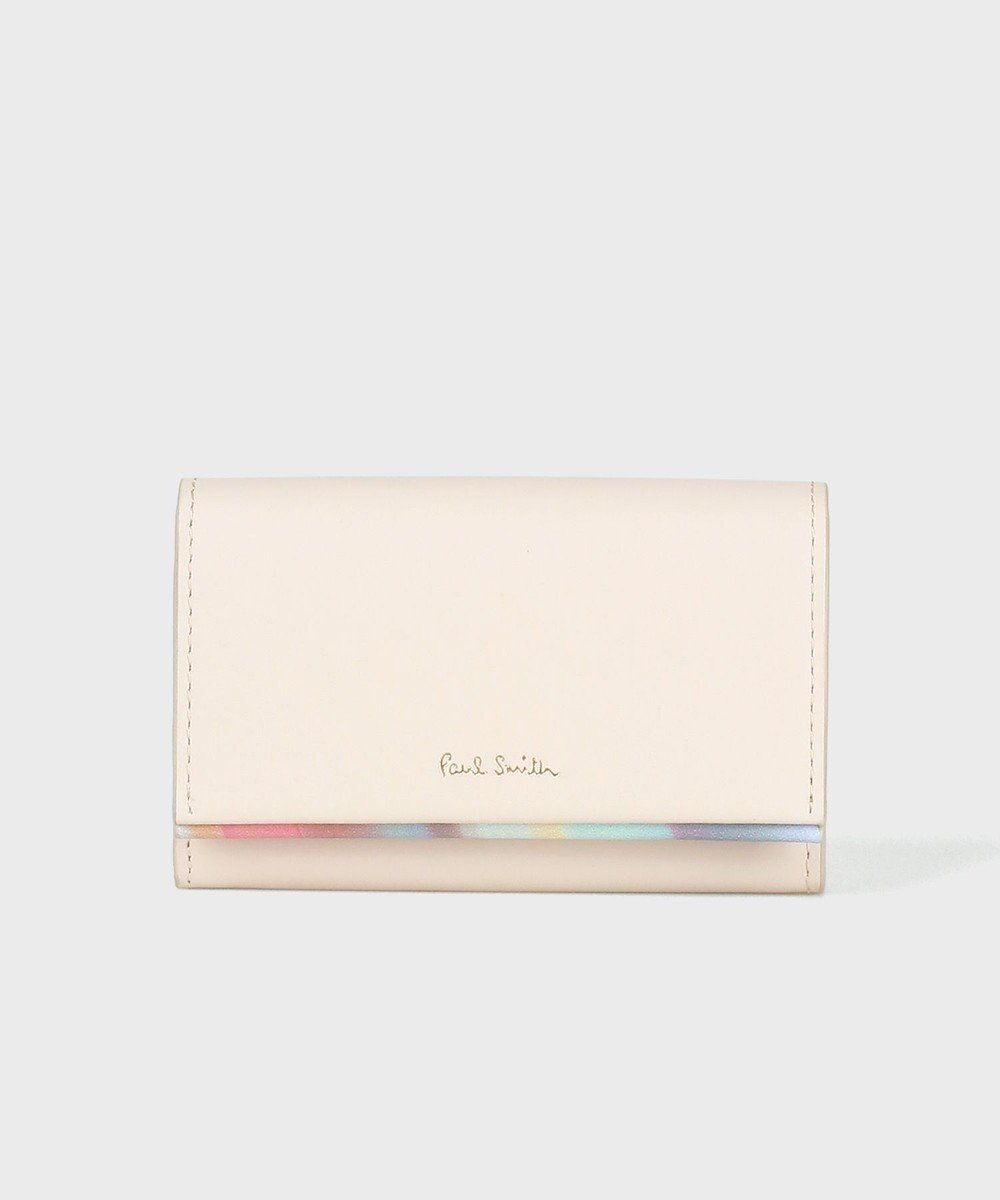 【ポール スミス/Paul Smith】のスプレースワールトリム 名刺入れ インテリア・キッズ・メンズ・レディースファッション・服の通販 founy(ファニー) 　ファッション　Fashion　レディースファッション　Fashion for Women　ミニ財布・二つ折り財布　Wallets & Card Cases　カードケース/名刺入れ　Card Holders & Business Cases　財布　Wallet, Purse　プリント　Print, Printed Pattern　ポケット　Pocket, Pocket Detail　アイボリー|ID: prp329100004541510 ipo3291000000033250093