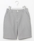 【23区 ゴルフ/NIJYUSANKU GOLF】の【WOMEN】ストライプ柄 ショートパンツ ライトグレー系2|ID: prp329100004541511 ipo3291000000032087893