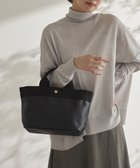 【トプカピ/TOPKAPI】の【Breath TOPKAPI】リプルネオレザー ミニトートバッグ ブラック|ID: prp329100004541512 ipo3291000000032563738