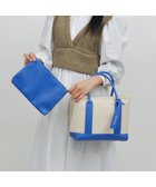 【アンビリオン/UNBILLION】のcachecache パーテーションキャンバストートバッグ ブルー|ID: prp329100004541513 ipo3291000000034259904