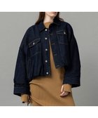 【ネイヴ/NAVE】の【ReNAVE・洗える/中綿】ライトデニム ブルゾン ネイビー系|ID: prp329100004541522 ipo3291000000035791382