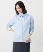 【ジェイ プレス/J.PRESS】のBEZ ドビーストライプ シャツカラー ブラウス サックス系|ID: prp329100004541523 ipo3291000000033385582