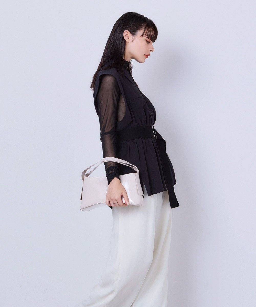 【ミオフィラノ/MioFIRANO】のSLIT D001 ハンドバッグ インテリア・キッズ・メンズ・レディースファッション・服の通販 founy(ファニー) 　ファッション　Fashion　レディースファッション　WOMEN　バッグ　Bag　エナメル　Enamel　ショルダー　Shoulder　セパレート　Separate　ハンドバッグ　Handbag　フォーマル　Formal　ポケット　Pocket　マグネット　Magnet　IVORY|ID: prp329100004541526 ipo3291000000032088008