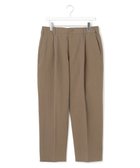 【ジェイプレスヨークストリート/J.PRESS YORK STREET】の【UNISEX】リネンリラックスパンツ カーキ系|ID: prp329100004541536 ipo3291000000032563009