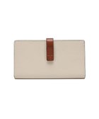 【スタイルコード/STYLE CODE】の【PADMA/パドマ】ベルトデザイン シュリンクレザー薄マチ長財布 アイボリー|ID: prp329100004541551 ipo3291000000032686834
