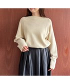 【アンフィーロ 自由区/UNFILO】の【洗える】カシミヤブレンド オフネックニット オフ|ID: prp329100004541553 ipo3291000000032088176