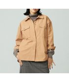 【ジェイプレスヨークストリート/J.PRESS YORK STREET】の【WOMEN】ミリタリーシャツジャケット 人気、トレンドファッション・服の通販 founy(ファニー) ファッション Fashion レディースファッション WOMEN アウター Coat Outerwear ジャケット Jackets おすすめ Recommend インナー Inner ショート Short ジャケット Jacket タートルネック Turtleneck プリント Print ポケット Pocket 秋 Autumn/Fall A/W・秋冬 Aw・Autumn/Winter・Fw・Fall-Winter thumbnail オレンジ系|ID: prp329100004541555 ipo3291000000032088184