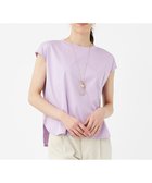 【カシヤマ/KASHIYAMA】の【抗菌消臭】クレンゼ フレンチTeeシャツ 人気、トレンドファッション・服の通販 founy(ファニー) ファッション Fashion レディースファッション Ladies' Fashion Online トップス・カットソー Tops/Tshirt シャツ/ブラウス Shirts/Blouses ロング / Tシャツ T-Shirts カットソー Cut and Sewn カットソー Cut And Sew タイトスカート Tight Skirt フェミニン Feminine フレンチ French ロング Long 夏 Summer 抗菌 Antibacterial 春 Spring S/S・春夏 Ss・Spring/Summer thumbnail ラベンダー|ID: prp329100004541558 ipo3291000000032661030