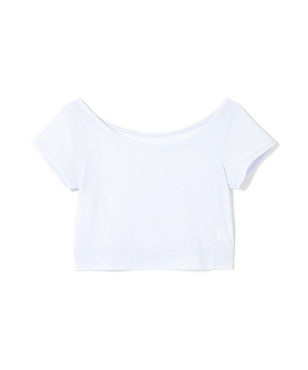 【チャコット/Chacott】のショートトップ インテリア・キッズ・メンズ・レディースファッション・服の通販 founy(ファニー) 　ファッション　Fashion　レディースファッション　Ladies' Fashion Online　トップス・カットソー　Tops/Tshirt　ショート　Short　ストレッチ　Stretch　夏　Summer　ヒヤシンス|ID: prp329100004541566 ipo3291000000032582556