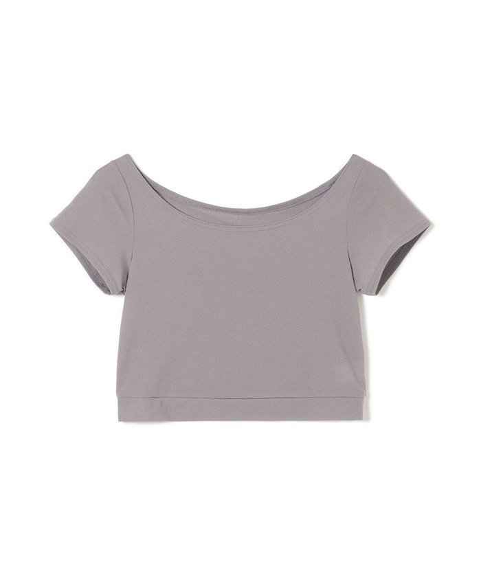 【チャコット/Chacott】のショートトップ インテリア・キッズ・メンズ・レディースファッション・服の通販 founy(ファニー) https://founy.com/ ファッション Fashion レディースファッション Fashion for Women トップス・カットソー Cut & Sew Tops ショート Short, Short Length ストレッチ Stretch, Stretchy Fabric 夏 Summer |ID: prp329100004541566 ipo3291000000033657552