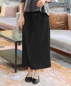 【ティアクラッセ/Tiaclasse】の【選べる】フレア&タイトカノコスカート セミタイト:ブラック|ID: prp329100004541575 ipo3291000000033675904