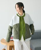 【クラフトスタンダードブティック/CRAFT STANDARD BOUTIQUE】のダンボール×中綿ヨーク切替ジャケット Gray Mixture|ID: prp329100004541605 ipo3291000000032088438