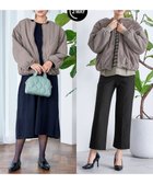 【ティアクラッセ/Tiaclasse】の【リバーシブル】キルティングエコファー2WAYブルゾン モカ|ID: prp329100004541627 ipo3291000000032088663
