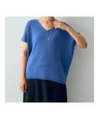【イェッカ ヴェッカ/YECCA VECCA】のVネックドルマンニット Blue|ID: prp329100004541629 ipo3291000000032088684