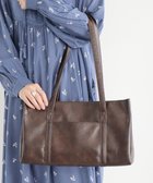 【クラフトスタンダードブティック/CRAFT STANDARD BOUTIQUE】のヴィンテージライクスクエアトートバッグ Brown|ID: prp329100004541688 ipo3291000000032089179