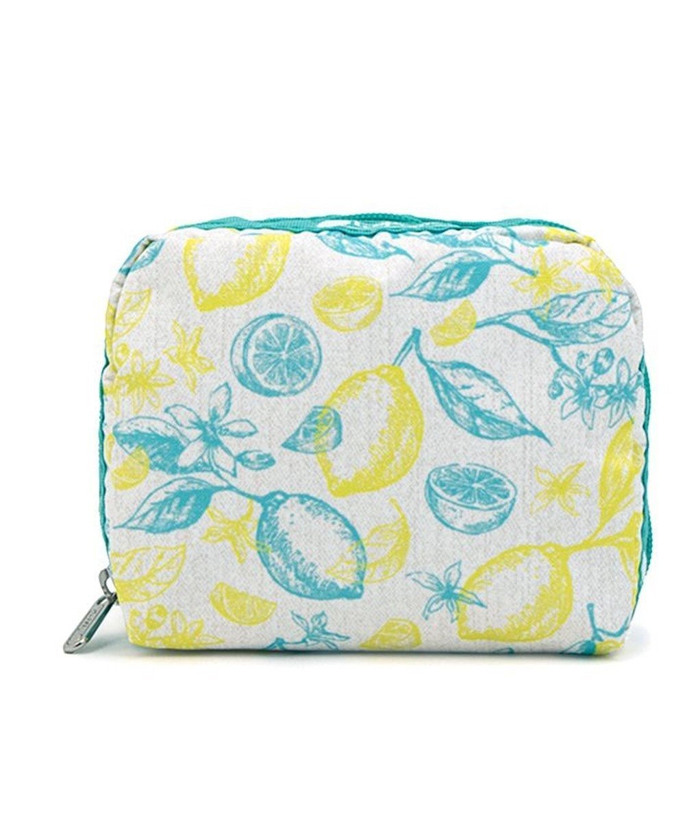 【レスポートサック/LeSportsac】のSQUARE COSMETIC/フレッシュライム 人気、トレンドファッション・服の通販 founy(ファニー) 　ファッション　Fashion　レディースファッション　WOMEN　財布　Wallets　ポーチ　Pouches　おすすめ　Recommend　コンパクト　Compact　スクエア　Square　プリント　Print　ポーチ　Pouch　モチーフ　Motif　財布　Wallet　 other-1|ID: prp329100004541709 ipo3291000000032282071