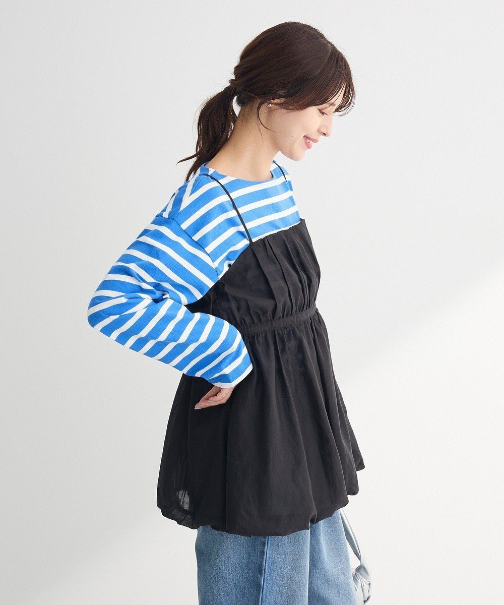 【グリーンパークス/Green Parks】のバルーンキャミビスチェ インテリア・キッズ・メンズ・レディースファッション・服の通販 founy(ファニー) 　ファッション　Fashion　レディースファッション　WOMEN　アウター　Coat Outerwear　トップス・カットソー　Tops/Tshirt　キャミソール / ノースリーブ　No Sleeves　ベスト/ジレ　Gilets/Vests　ビスチェ　Bustier　おすすめ　Recommend　ギャザー　Gather　シアー　Sheer　チュール　Tulle　バルーン　Balloon　フィット　Fit　フェミニン　Feminine　フレア　Flare　ベスト　Vest　ポケット　Pocket　夏　Summer　春　Spring　S/S・春夏　Ss・Spring/Summer　Black|ID: prp329100004541729 ipo3291000000032236778