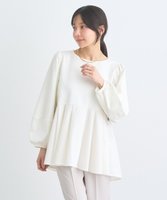 【アースミュージックアンドエコロジー/earth music&ecology】の異素材ドッキングペプラムプルオーバー 人気、トレンドファッション・服の通販 founy(ファニー) ファッション Fashion レディースファッション WOMEN トップス・カットソー Tops/Tshirt シャツ/ブラウス Shirts/Blouses ロング / Tシャツ T-Shirts プルオーバー Pullover カットソー Cut and Sewn おすすめ Recommend カットソー Cut And Sew トレンド Trend ドッキング Docking フレア Flare プリーツ Pleats ペプラム Peplum ボックス Box ボトム Bottom ポケット Pocket 夏 Summer 春 Spring S/S・春夏 Ss・Spring/Summer |ID:prp329100004541755