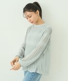 【アースミュージックアンドエコロジー/earth music&ecology】のマジョリカプリーツブラウス 人気、トレンドファッション・服の通販 founy(ファニー) ファッション Fashion レディースファッション WOMEN トップス・カットソー Tops/Tshirt シャツ/ブラウス Shirts/Blouses シアー Sheer シフォン Chiffon デコルテ Decolletage フレア Flare プリーツ Pleats ポケット Pocket 人気 Popularity 夏 Summer 定番 Standard 春 Spring S/S・春夏 Ss・Spring/Summer thumbnail Mint|ID: prp329100004541770 ipo3291000000032089714