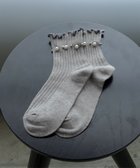 【ティアクラッセ/Tiaclasse】のリブ編みパールソックス 人気、トレンドファッション・服の通販 founy(ファニー) ファッション Fashion レディースファッション WOMEN ソックス Socks レッグウェア Legwear アクセサリー Accessories アンクル Uncle エレガント 上品 Elegant シューズ Shoes スニーカー Sneakers ソックス Socks ダウン Down チュニック Tunic パール Pearl フリル Frills 再入荷 Restock/Back In Stock/Re Arrival NEW・新作・新着・新入荷 New Arrivals thumbnail グレー|ID: prp329100004541785 ipo3291000000032089837