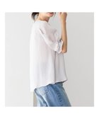 【アメリカンホリック/AMERICAN HOLIC】の袖コンシャスブラウス 人気、トレンドファッション・服の通販 founy(ファニー) ファッション Fashion レディースファッション Fashion for Women トップス・カットソー Cut & Sew Tops シャツ・ブラウス・オフィスカジュアル Elegant Blouses & Button-Ups コンシャス Conscious, Bodycon ドレープ Drape, Draping Fabric ポケット Pocket, Pocket Detail A/W・秋冬 Autumn/Winter thumbnail Light Gray|ID: prp329100004541816 ipo3291000000033684331