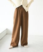 【クラフトスタンダードブティック/CRAFT STANDARD BOUTIQUE】のホックワイドパンツ Brown|ID: prp329100004541819 ipo3291000000032090129