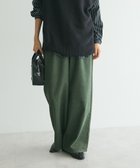 【クラフトスタンダードブティック/CRAFT STANDARD BOUTIQUE】のホックワイドパンツ Khaki|ID: prp329100004541819 ipo3291000000032090131