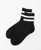 【ウィゴー/WEGO】の2ラインソックス ブラック|ID: prp329100004541860 ipo3291000000032090397