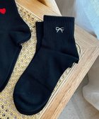 【ウィゴー/WEGO】のモチーフ刺繍アンクル底パイルソックス 柄2|ID: prp329100004541866 ipo3291000000032090428