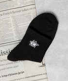【ウィゴー/WEGO】のモチーフ刺繍アンクル底パイルソックス 柄3|ID: prp329100004541866 ipo3291000000032090430