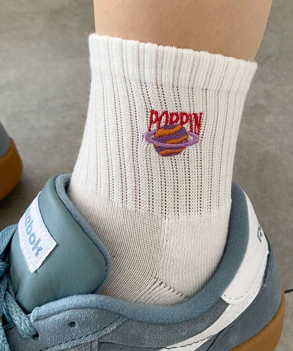 【ウィゴー/WEGO】のモチーフ刺繍アンクル底パイルソックス インテリア・キッズ・メンズ・レディースファッション・服の通販 founy(ファニー) 　ファッション　Fashion　レディースファッション　WOMEN　ソックス　Socks　レッグウェア　Legwear　おすすめ　Recommend　アンクル　Uncle　サンダル　Sandals　シンプル　Simple　スニーカー　Sneakers　スマホ　Smartphone　ソックス　Socks　モチーフ　Motif　ワンポイント　One Point　夏　Summer　柄8|ID: prp329100004541866 ipo3291000000032090438