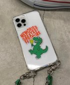【ウィゴー/WEGO】のストラップホール付きクリアiphoneケース 柄2|ID: prp329100004541876 ipo3291000000032090507