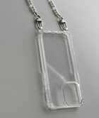 【ウィゴー/WEGO】のストラップホール付きクリアiphoneケース 柄6|ID: prp329100004541876 ipo3291000000032090519