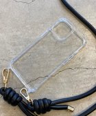【ウィゴー/WEGO】のストラップホール付きクリアiphoneケース 柄7|ID: prp329100004541876 ipo3291000000032090521
