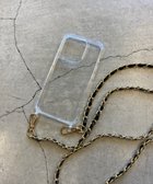 【ウィゴー/WEGO】のストラップホール付きクリアiphoneケース 柄8|ID: prp329100004541876 ipo3291000000033365411