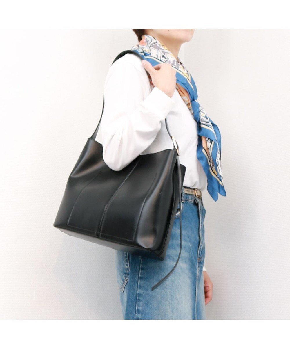 【アンビリオン/UNBILLION】のカシュカシュ cachecache / ベルト調節セミショルダーバッグ インテリア・キッズ・メンズ・レディースファッション・服の通販 founy(ファニー) 　ファッション　Fashion　レディースファッション　WOMEN　バッグ　Bag　ベルト　Belts　カラフル　Colorful　ショルダー　Shoulder　シンプル　Simple　財布　Wallet　ハンド　Hand　ポケット　Pocket　マグネット　Magnet　ミックス　Mix　モチーフ　Motif　再入荷　Restock/Back In Stock/Re Arrival　おすすめ　Recommend　ビジネス 仕事 通勤　Business　ブラック|ID: prp329100004541901 ipo3291000000032090667