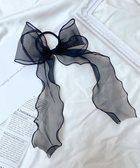 【ウィゴー/WEGO】のスケリボンゴム ブラック|ID: prp329100004541910 ipo3291000000032090767