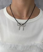 【ウィゴー/WEGO】のLリボンモチーフアソートネックレス 柄2|ID: prp329100004541919 ipo3291000000032090819