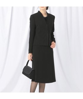 【自由区 FORMAL/JIYU-KU FORMAL】の【洗える/縦横ストレッチ】セオプラスエス横二重ジャケット+ワンピース 人気、トレンドファッション・服の通販 founy(ファニー) ファッション Fashion レディースファッション WOMEN アウター Coat Outerwear ジャケット Jackets スーツ Suits スーツ ジャケット Jacket スーツセット Suit Sets ウォッシャブル Washable 洗える Washable サテン Satin シンプル Simple ジャケット Jacket ストレッチ Stretch スーツ Suit セットアップ Set Up フォーマル Formal フラット Flat ボレロ Bolero A/W・秋冬 Aw・Autumn/Winter・Fw・Fall-Winter S/S・春夏 Ss・Spring/Summer NEW・新作・新着・新入荷 New Arrivals おすすめ Recommend 夏 Summer |ID:prp329100004541924