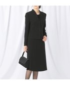 【自由区 FORMAL/JIYU-KU FORMAL】の【洗える/縦横ストレッチ】セオプラスエス横二重ジャケット+ワンピース ブラック系|ID: prp329100004541924 ipo3291000000032090851