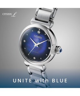 【シチズン/CITIZEN】の【CITIZEN ブランド横断企画】「UNITE with BLUE」シチズンエル限定モデル EM1060-87 人気、トレンドファッション・服の通販 founy(ファニー) ファッション Fashion レディースファッション WOMEN 腕時計 Watch ガラス Glass ダイヤモンド Diamond 時計 Clock フェイス Face |ID:prp329100004541941