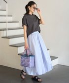 【アンフィーロ 自由区/UNFILO】の【STORY×UNFILOコラボ】バルーンスカート アイスブルー|ID: prp329100004541952 ipo3291000000036380132