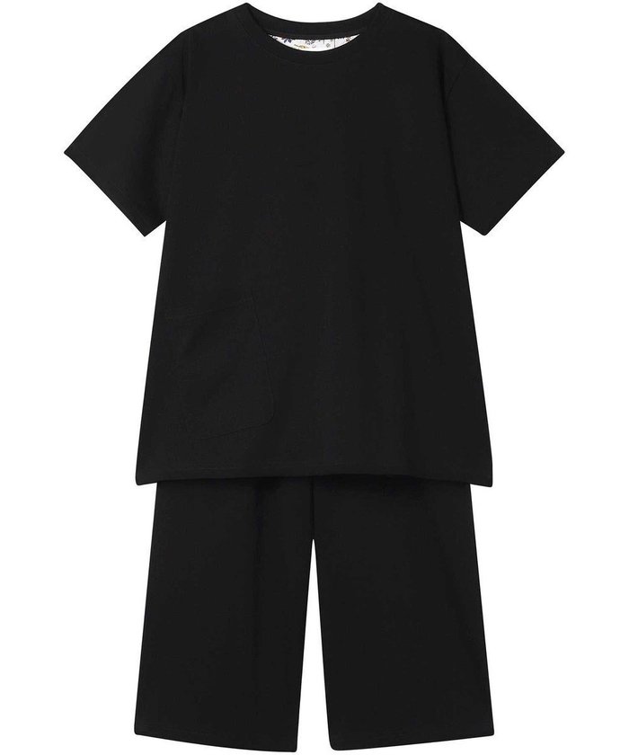 【ウンナナクール/une nana cool】の【綿100%】シルケット天竺半袖パジャマ MADE WITH LIBERTY FABRIC インテリア・キッズ・メンズ・レディースファッション・服の通販 founy(ファニー) https://founy.com/ ファッション Fashion レディースファッション Fashion for Women トップス・カットソー Cut & Sew Tops シルケット Silket, Silky Cotton パジャマ Pajamas, Sleepwear プリント Print, Printed Pattern ボトム Bottoms, Lower Wear ポケット Pocket, Pocket Detail 半袖 Short Sleeve, Half Sleeve おすすめ Recommended / Our Picks |ID: prp329100004541973 ipo3291000000032091128