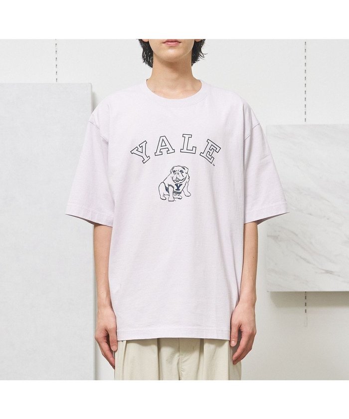 【ジェイプレスヨークストリート/J.PRESS YORK STREET】の【UNISEX】YALEブルドックプリント Tシャツ インテリア・キッズ・メンズ・レディースファッション・服の通販 founy(ファニー) https://founy.com/ ファッション Fashion レディースファッション Ladies' Fashion Online トップス・カットソー Tops/Tshirt シャツ/ブラウス Shirts/Blouses ロング / Tシャツ T-Shirts カットソー Cut and Sewn アメリカン American インナー Inner 春 Spring カットソー Cut And Sew コラボ Collaboration 人気 Popularity プリント Print ユニセックス Unisex S/S・春夏 Ss・Spring/Summer おすすめ Recommend 夏 Summer |ID: prp329100004541975 ipo3291000000032660472