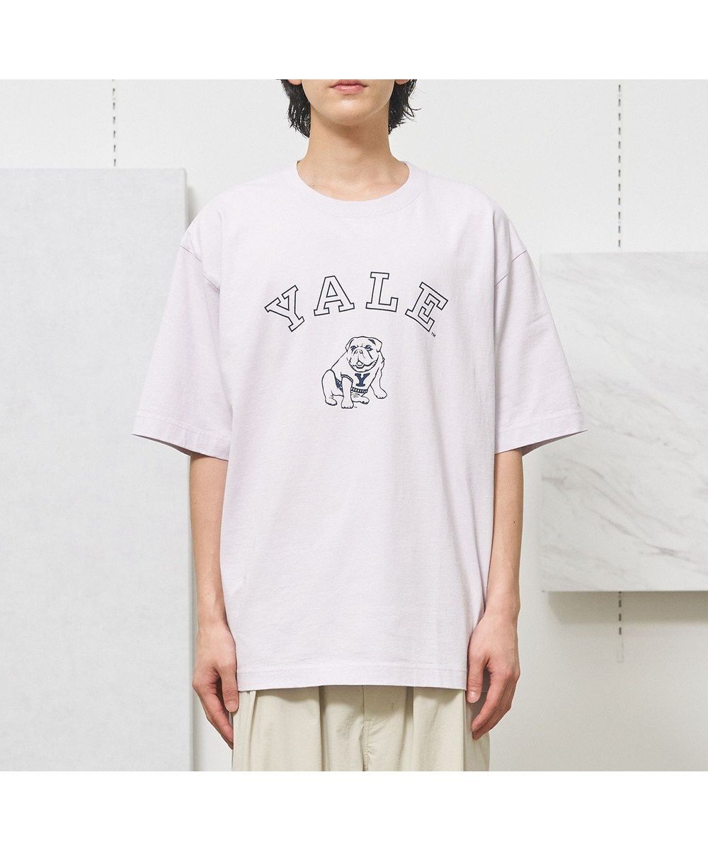 【ジェイプレスヨークストリート/J.PRESS YORK STREET】の【UNISEX】YALEブルドックプリント Tシャツ 人気、トレンドファッション・服の通販 founy(ファニー) 　ファッション　Fashion　レディースファッション　Ladies' Fashion Online　トップス・カットソー　Tops/Tshirt　シャツ/ブラウス　Shirts/Blouses　ロング / Tシャツ　T-Shirts　カットソー　Cut and Sewn　アメリカン　American　インナー　Inner　春　Spring　カットソー　Cut And Sew　コラボ　Collaboration　人気　Popularity　プリント　Print　ユニセックス　Unisex　S/S・春夏　Ss・Spring/Summer　おすすめ　Recommend　夏　Summer　 other-1|ID: prp329100004541975 ipo3291000000032660472