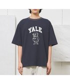 【ジェイプレスヨークストリート/J.PRESS YORK STREET】の【UNISEX】YALEアーチロゴ Tシャツ ネイビー系|ID: prp329100004541977 ipo3291000000032660487