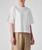 【ポール スミス/Paul Smith】の【洗える】コットン エンブロイダリー カットソー ホワイト|ID: prp329100004541989 ipo3291000000032417517