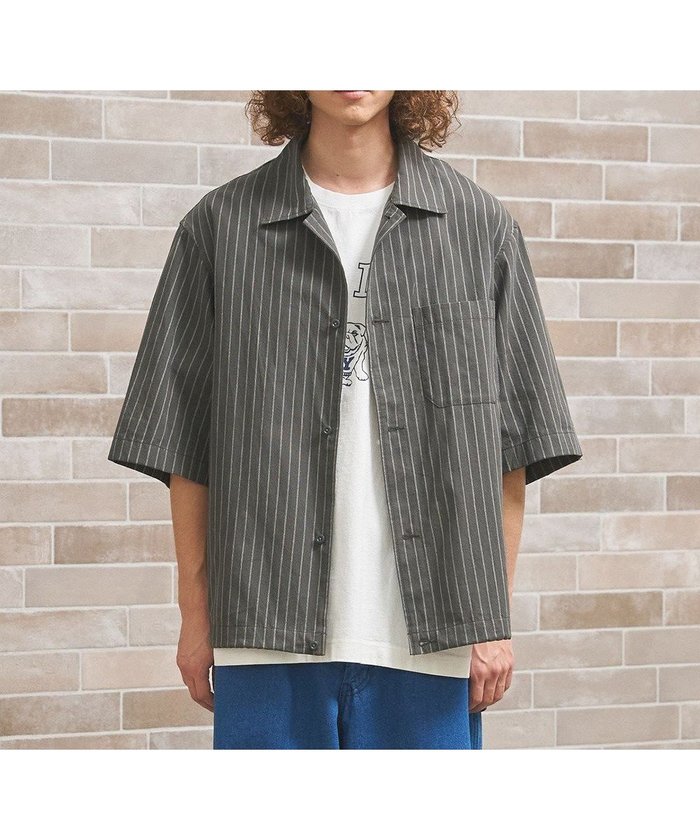 【ジェイプレスヨークストリート/J.PRESS YORK STREET】の【UNISEX】コットンリネンハーフスリーブシャツ ブルゾン インテリア・キッズ・メンズ・レディースファッション・服の通販 founy(ファニー) https://founy.com/ ファッション Fashion レディースファッション Ladies' Fashion Online アウター Coat Outerwear ジャケット Jackets ブルゾン Blouson/Jackets アクセサリー Accessories インナー Inner 春 Spring カットソー Cut And Sew ジャケット Jacket ドローコード Draw Cord バランス Balance ブルゾン Blouson ユニセックス Unisex リネン Linen リラックス Relax ワイド Wide S/S・春夏 Ss・Spring/Summer 夏 Summer エレガント 上品 Elegant |ID: prp329100004542034 ipo3291000000032663477